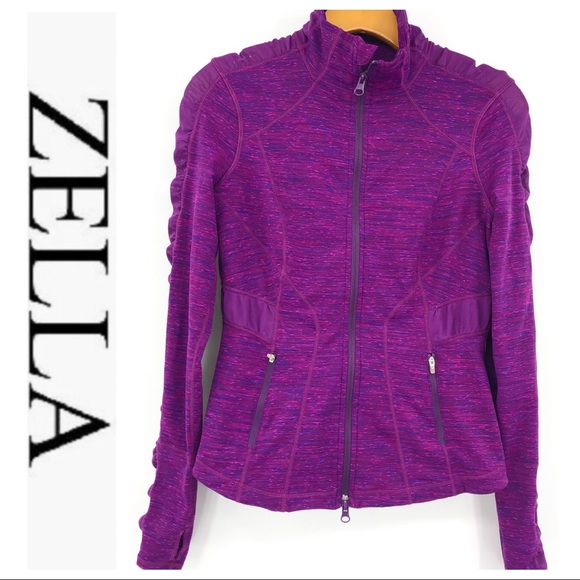 Zella Jackets & Blazers - 💕SALE💕Zella Pink Purple with Sheer Jacket
